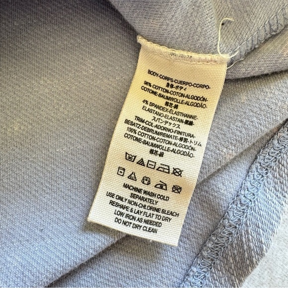 Free People Mini Bodycon Stretchy Denim Look Dress Size S - Picture 9 of 9